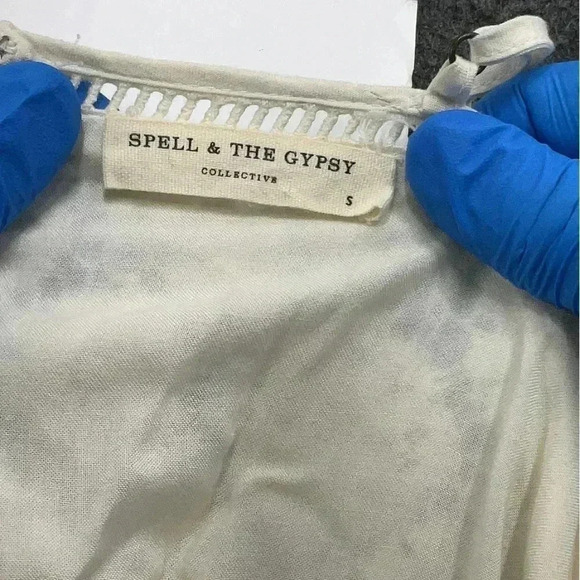 Spell and the Gypsy Imperial Lace Mini Dress size Small - Picture 7 of 8